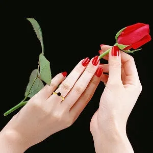 0.65 Carat 14K Solid Yellow Gold Solitaire Ring Natural Garnet