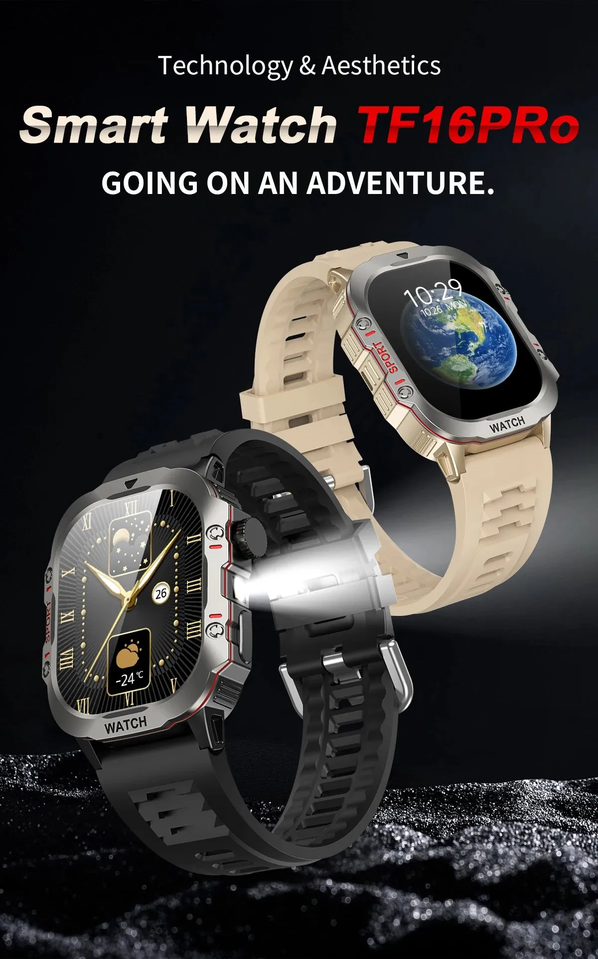 2024 New LED Men's Smart Watch
