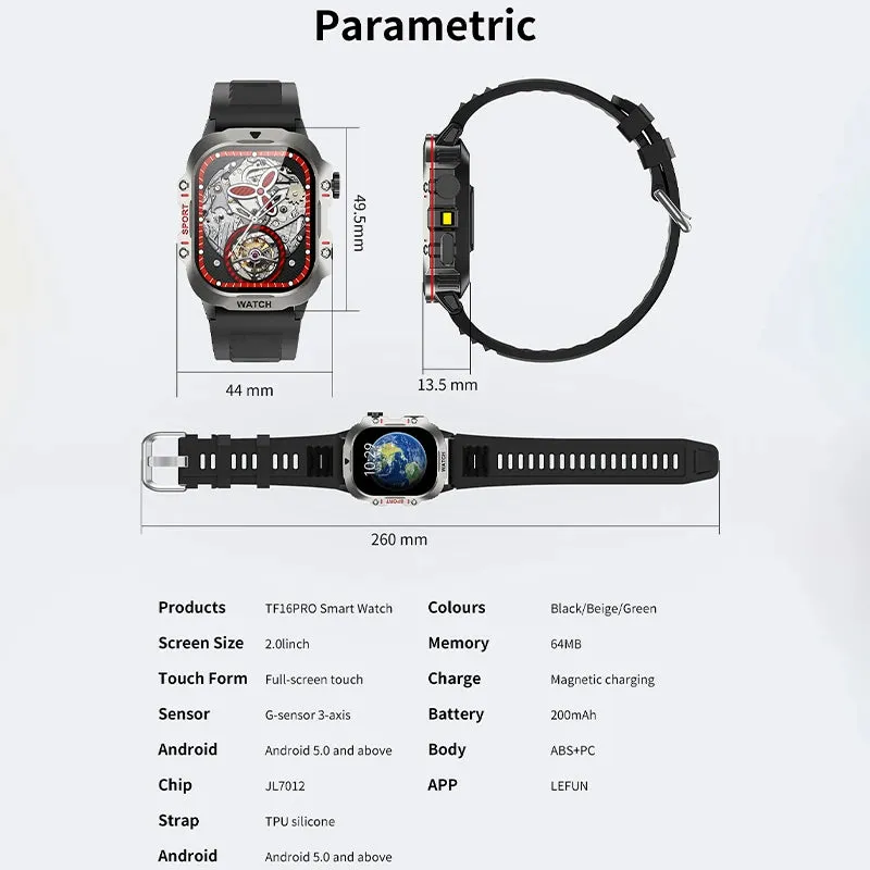 2024 New LED Men's Smart Watch