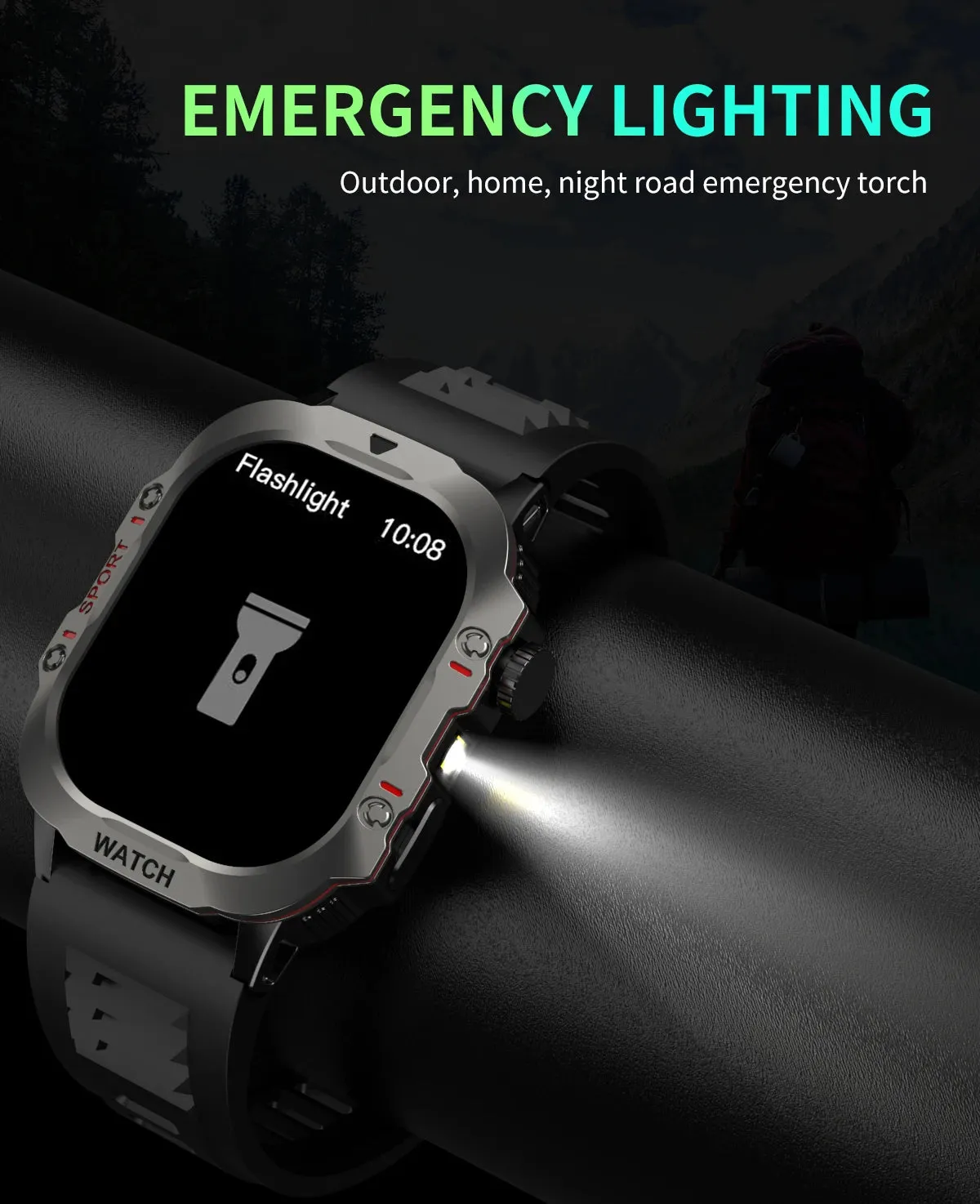 2024 New LED Men's Smart Watch