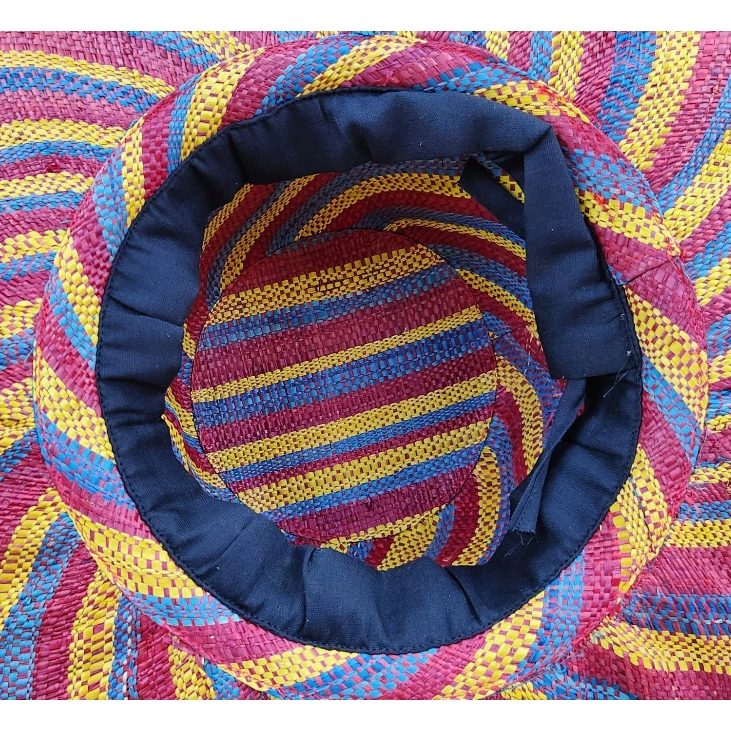 Alvita: Madagsacar Big Brim Raffia Sun Hat