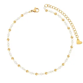 Antalya Pearl Anklet