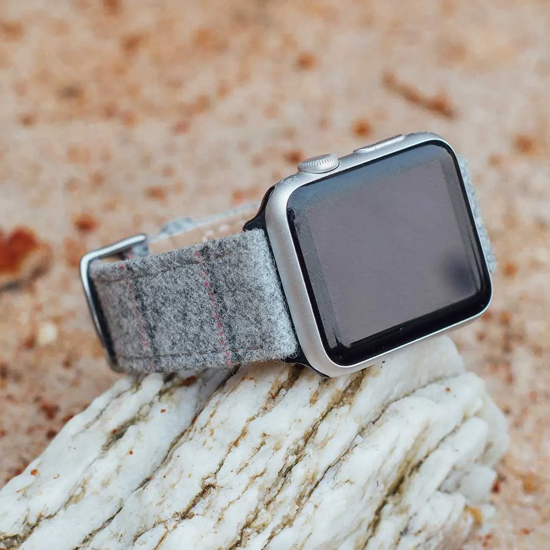 Apple Watch LIGHT GREY DOUBLE STRIPE