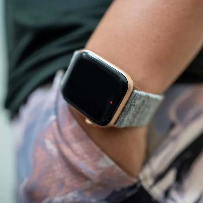 Apple Watch LIGHT GREY DOUBLE STRIPE