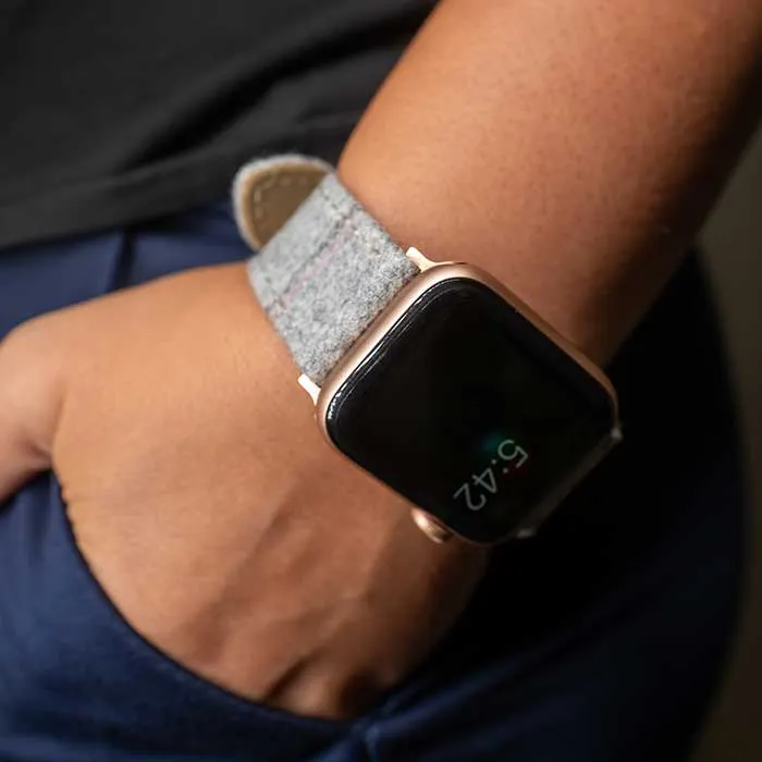 Apple Watch LIGHT GREY DOUBLE STRIPE