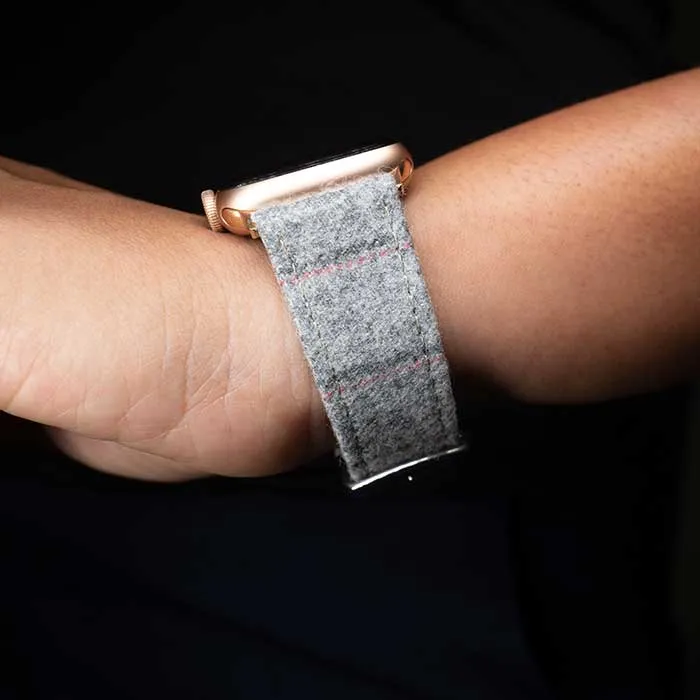 Apple Watch LIGHT GREY DOUBLE STRIPE