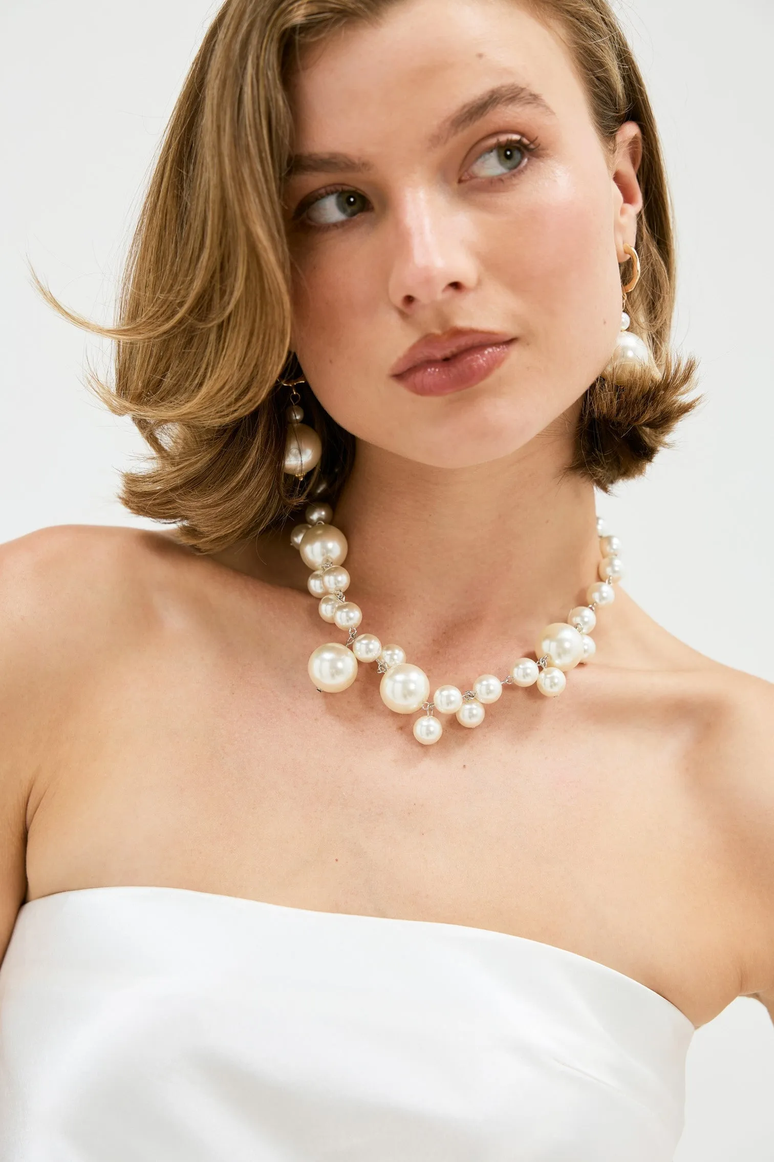 Arabelle Necklace - Pearl