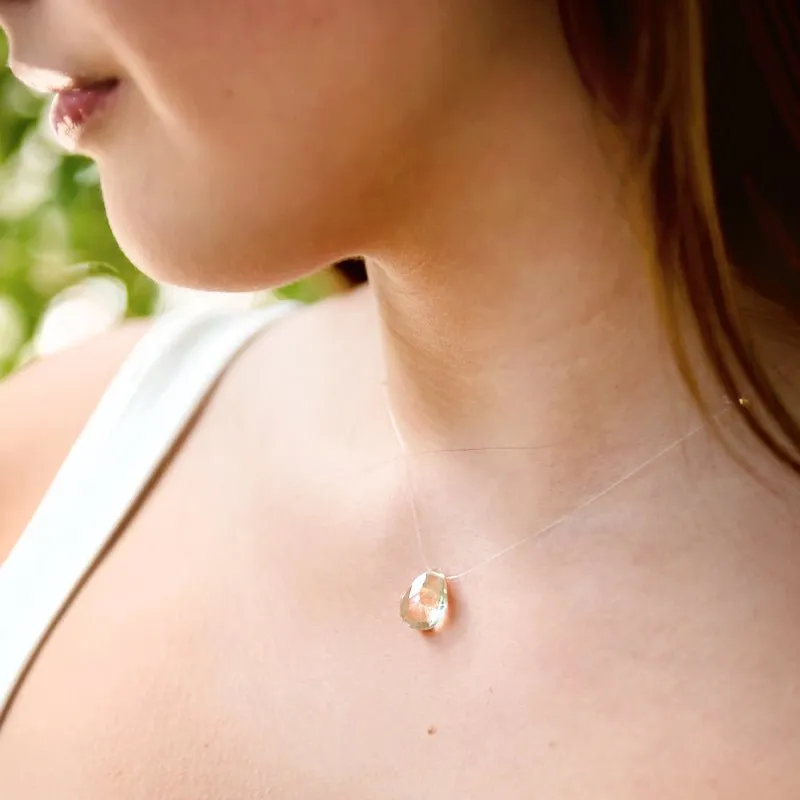 Barely There Gems - Green Amethyst
