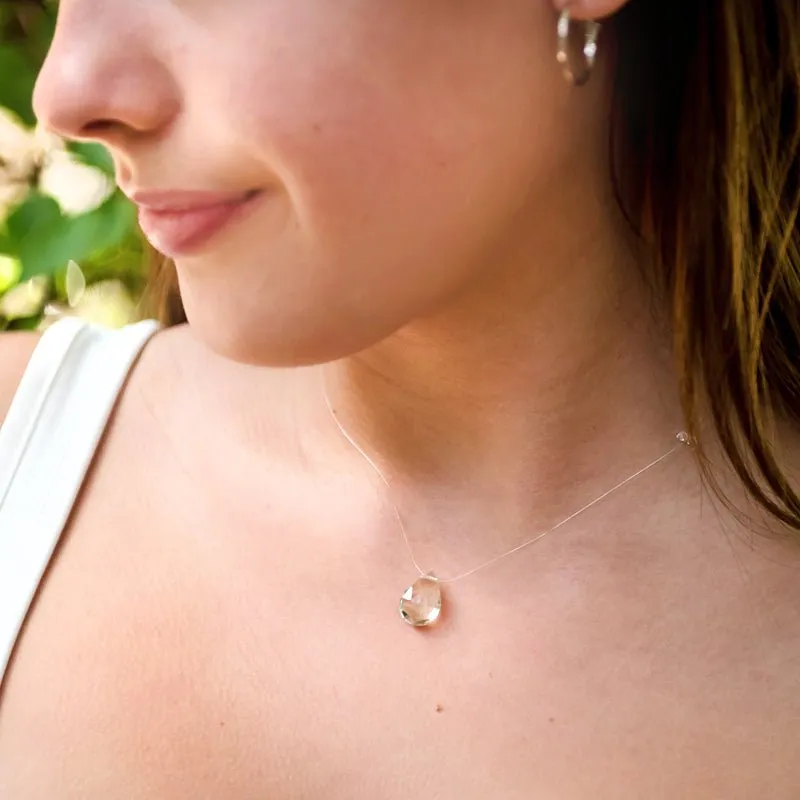 Barely There Gems - Green Amethyst