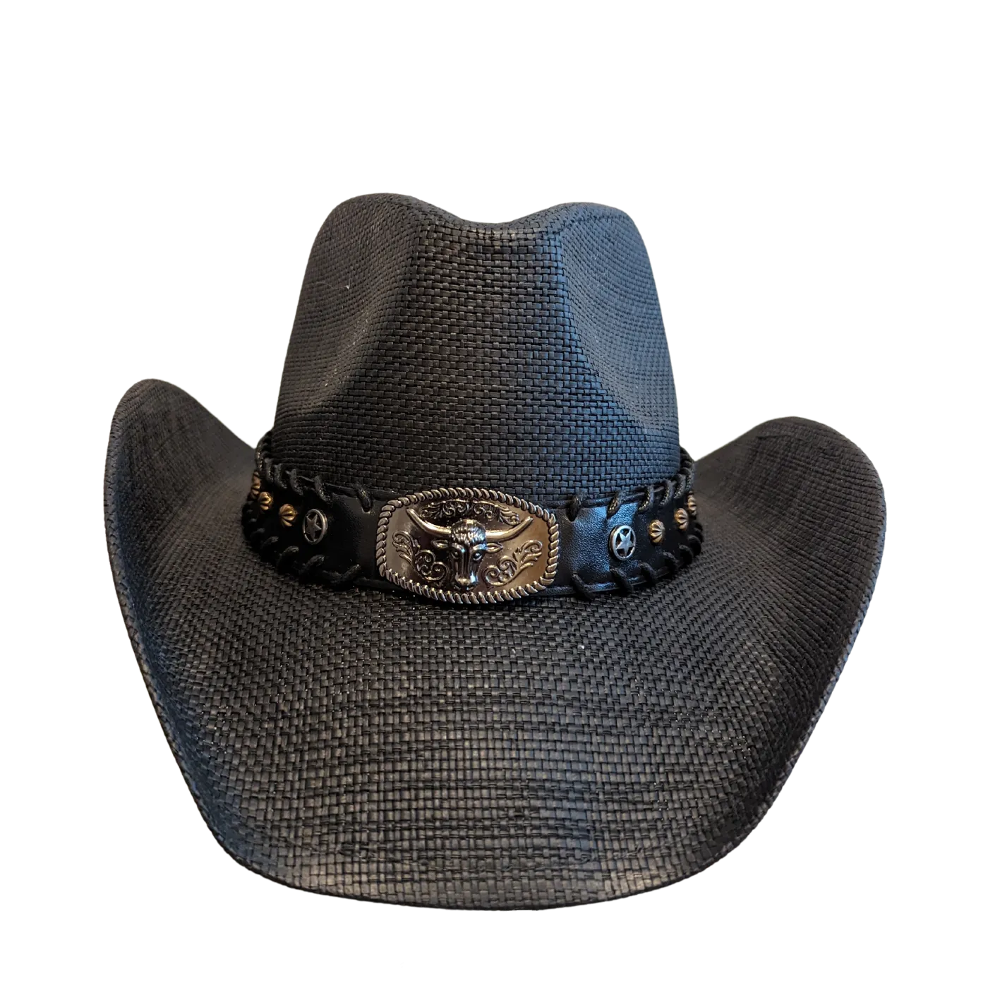 Black Bull Cowboy Hat