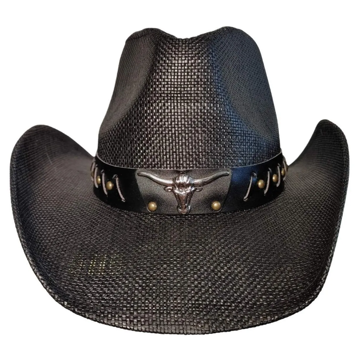 Black Bull Cowboy Hat