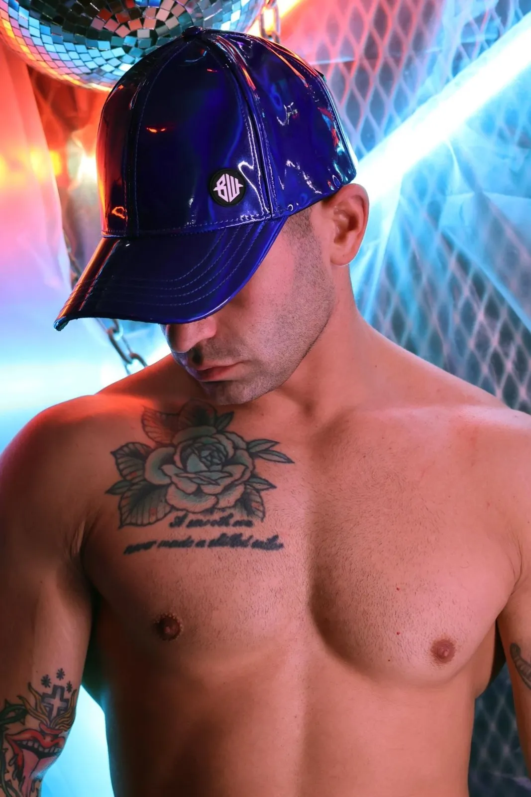 Breedwell Cyber Holo Hat, Blue
