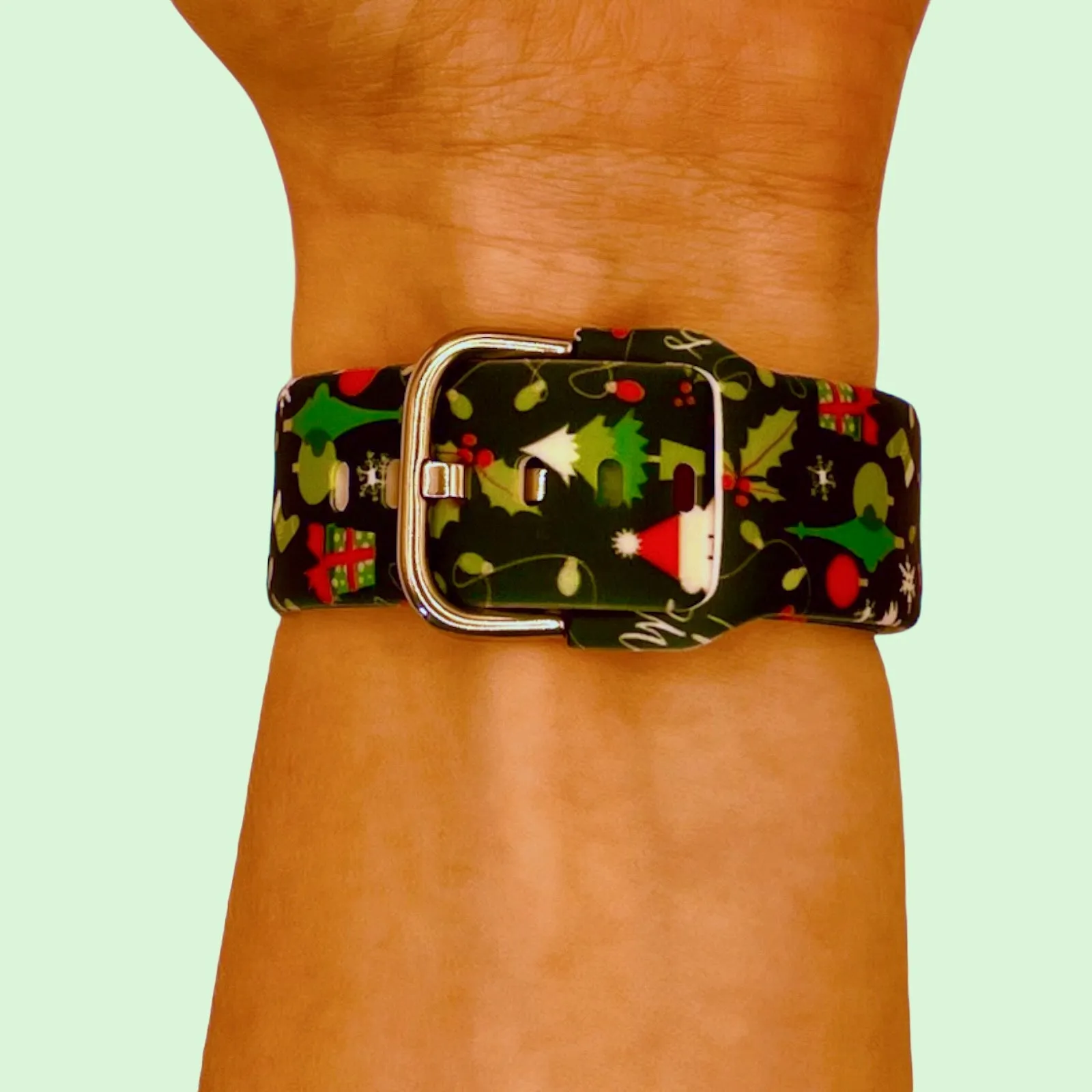 Christmas Watch Straps compatible with the Ryze Evo Smart Watch