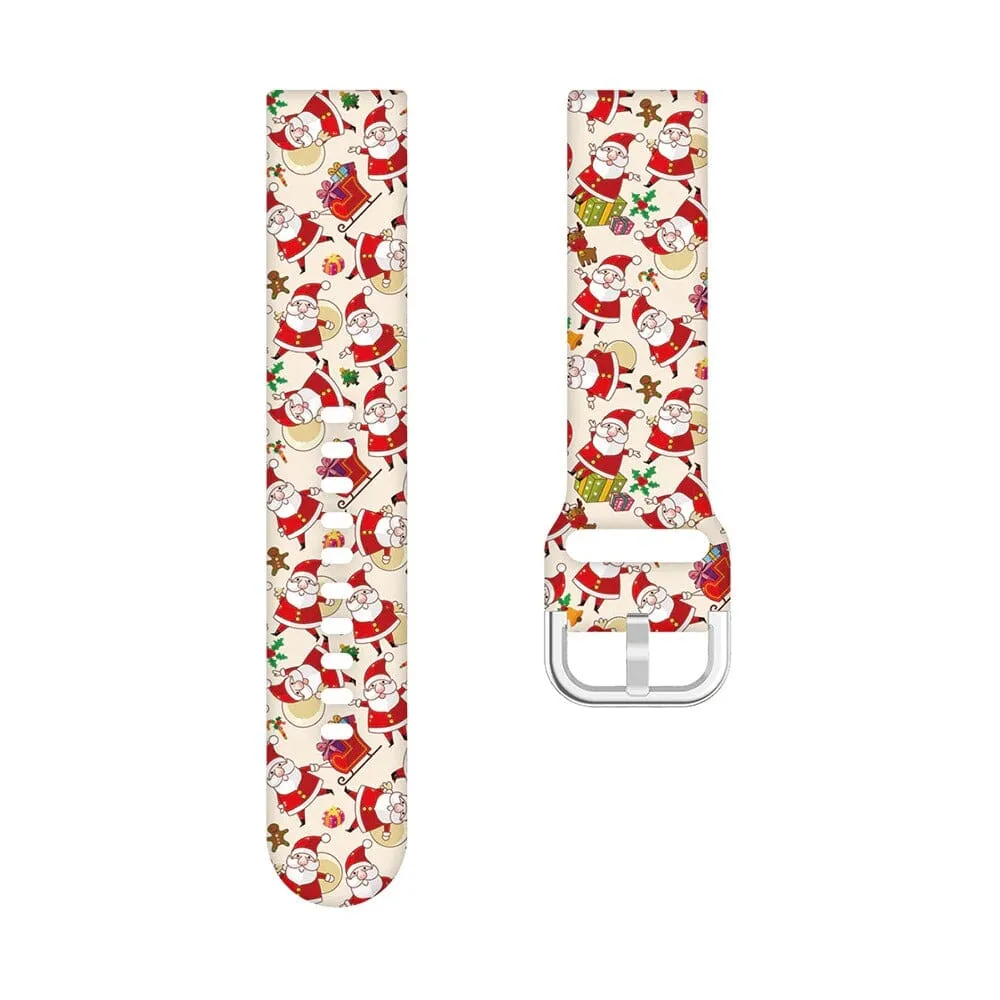 Christmas Watch Straps compatible with the Ryze Evo Smart Watch