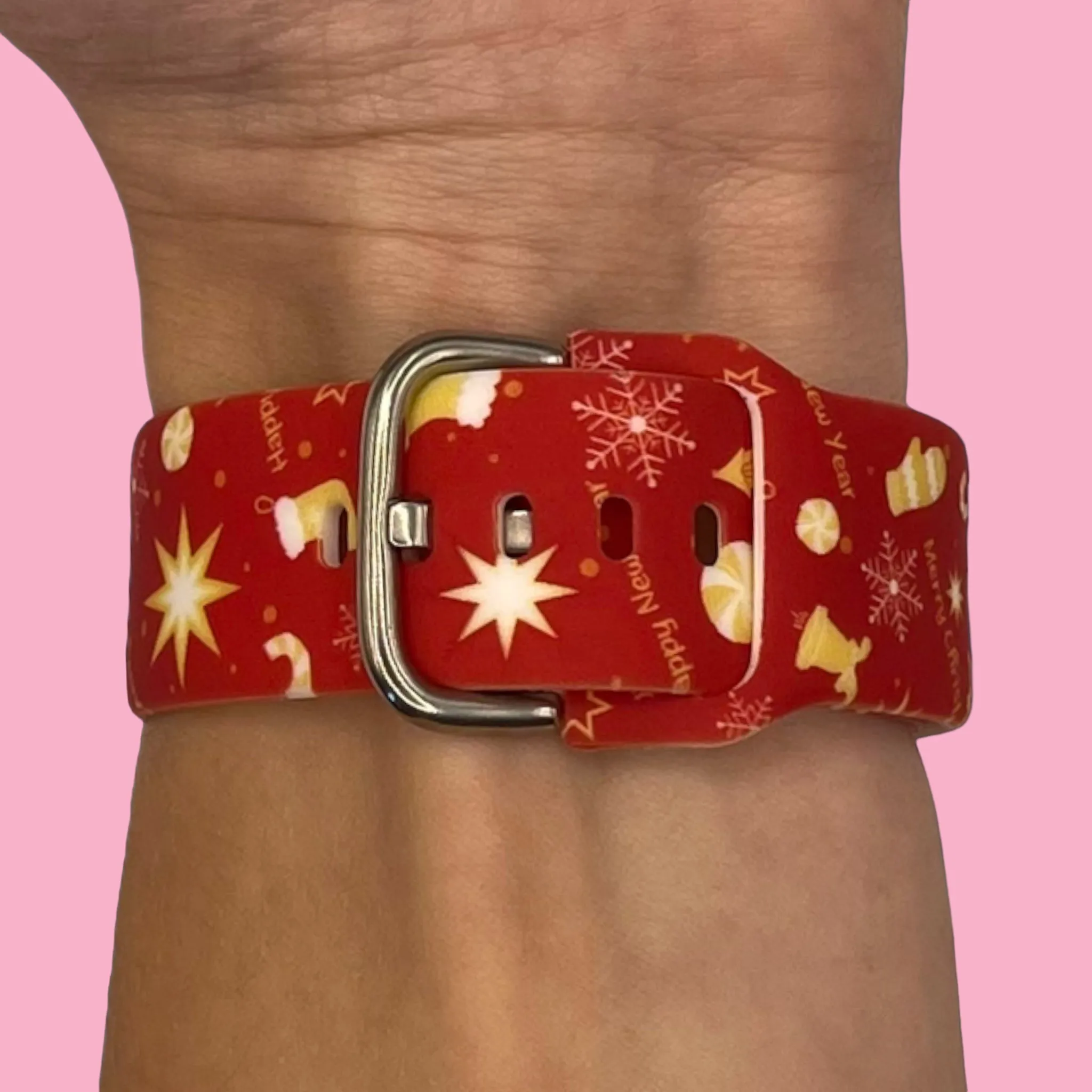 Christmas Watch Straps compatible with the Ryze Evo Smart Watch