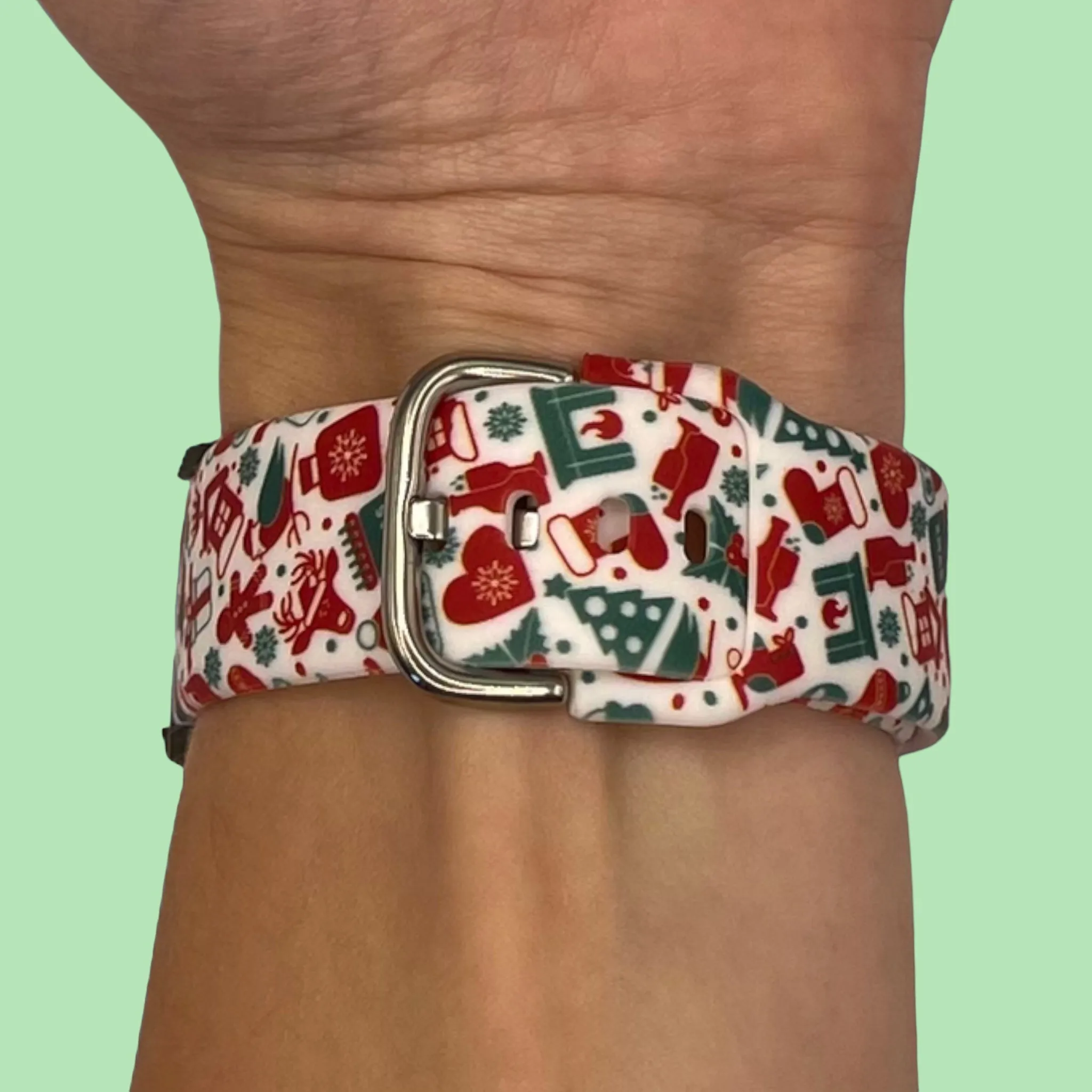 Christmas Watch Straps compatible with the Ryze Evo Smart Watch