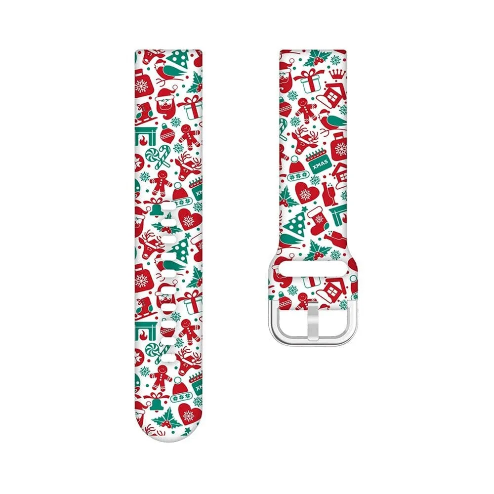 Christmas Watch Straps compatible with the Ryze Evo Smart Watch