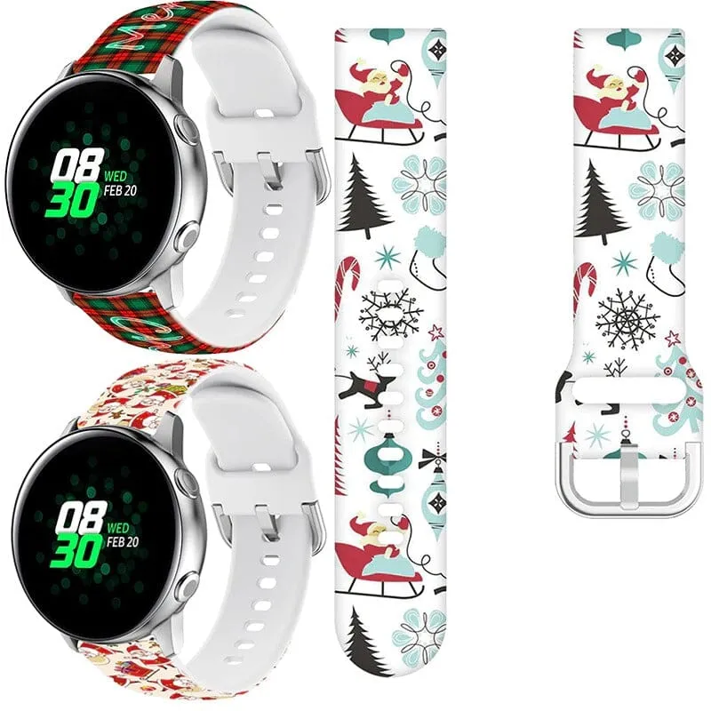 Christmas Watch Straps compatible with the Ryze Evo Smart Watch