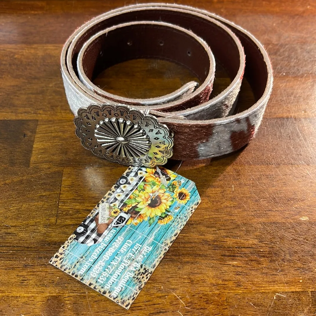Cowhide Belt