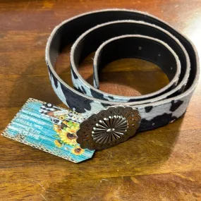 Cowhide Belt