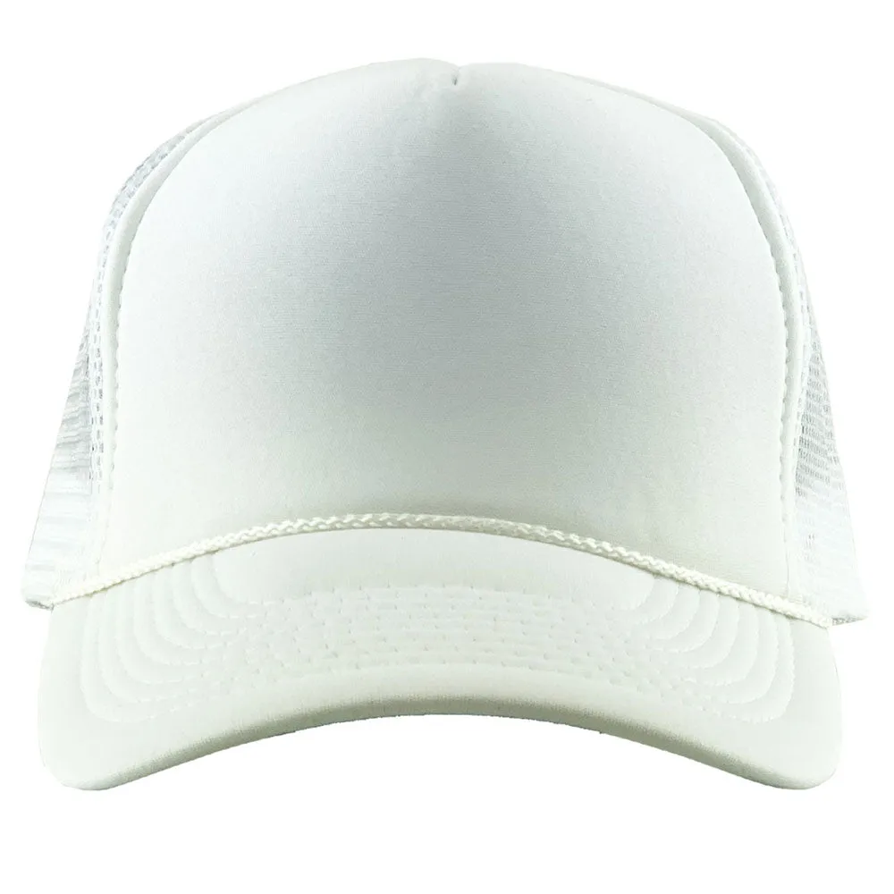 Embroidered Bow Trucker Hat