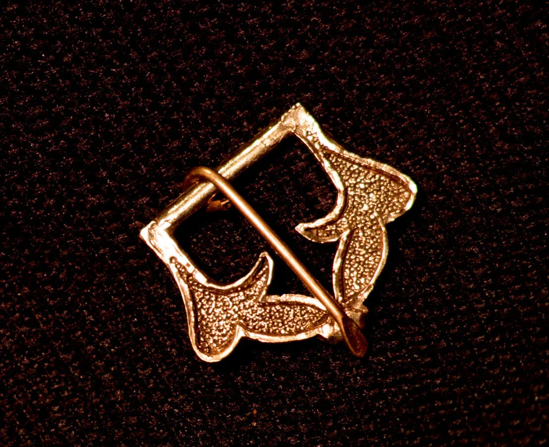 Flower buckle - 14th - 15th C - X-04