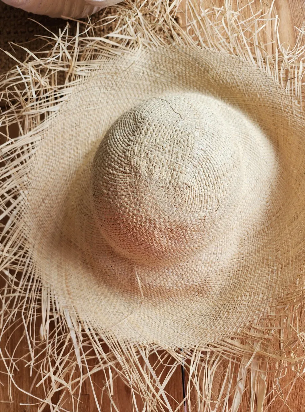 FRINGED BALINESE HAT