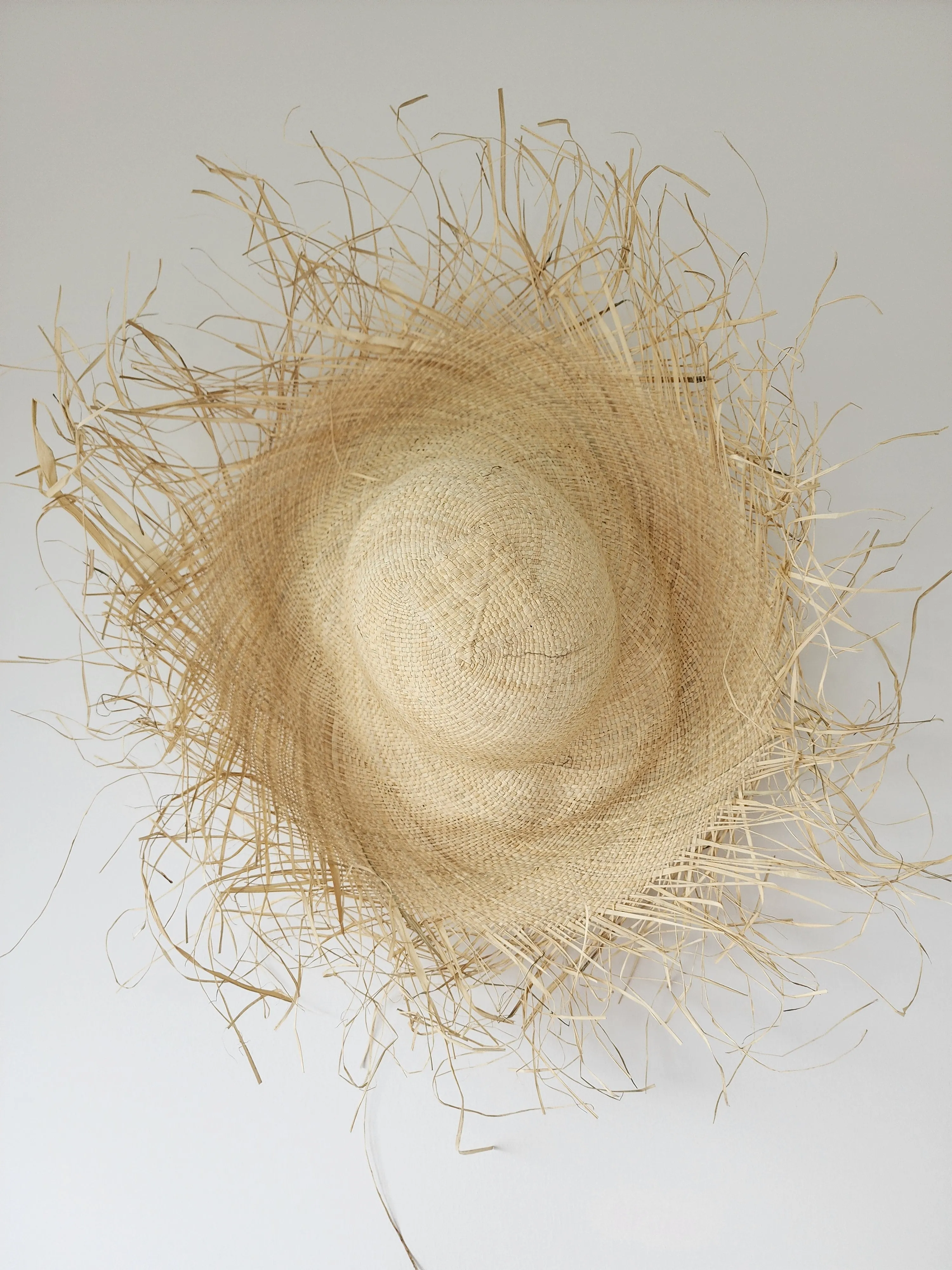 FRINGED BALINESE HAT