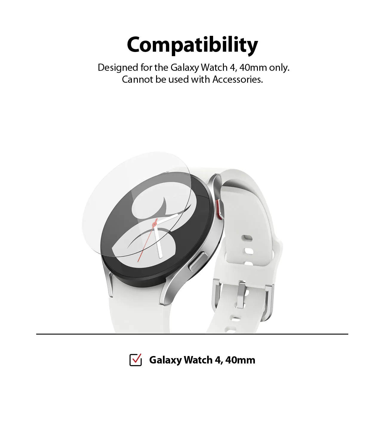 Galaxy Watch 5/4 40mm Screen Protector | Glass - R4