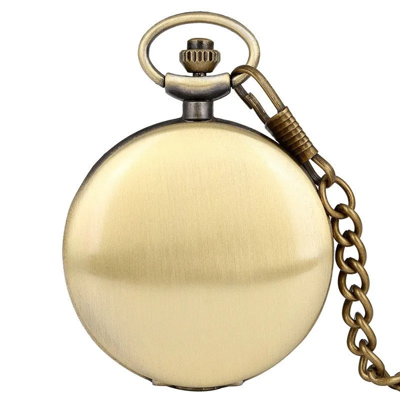 Glossy Pocket Watch Wholesale AliExpress Flip Quartz Watch Pocket Watch Gold Pocket Watch Vintage