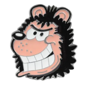Gnasher Head Beano Belt Buckle
