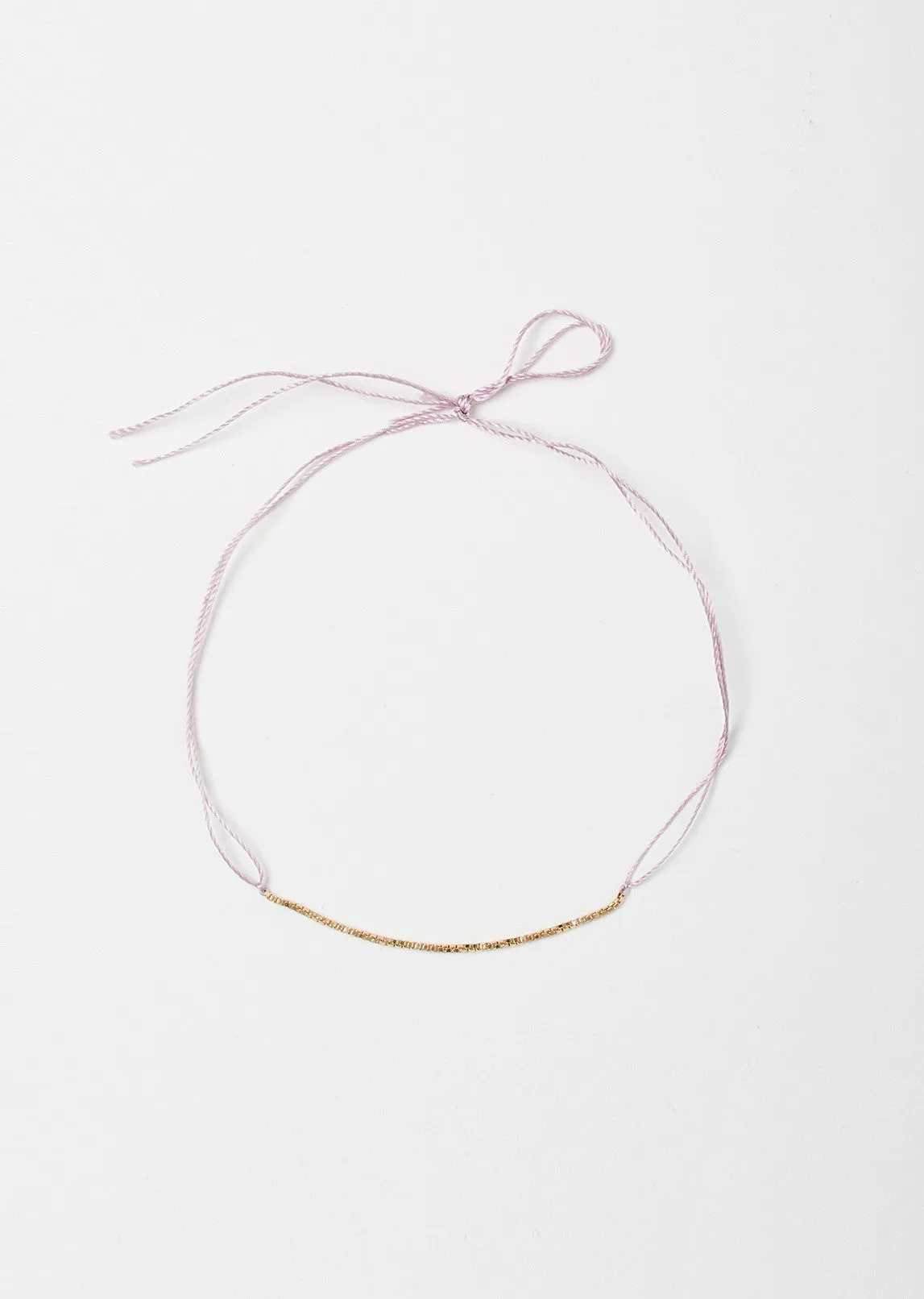 Gold Filled Box Chain Wish Bracelet