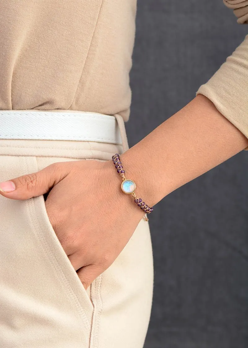 Intense Amethyst Bracelet