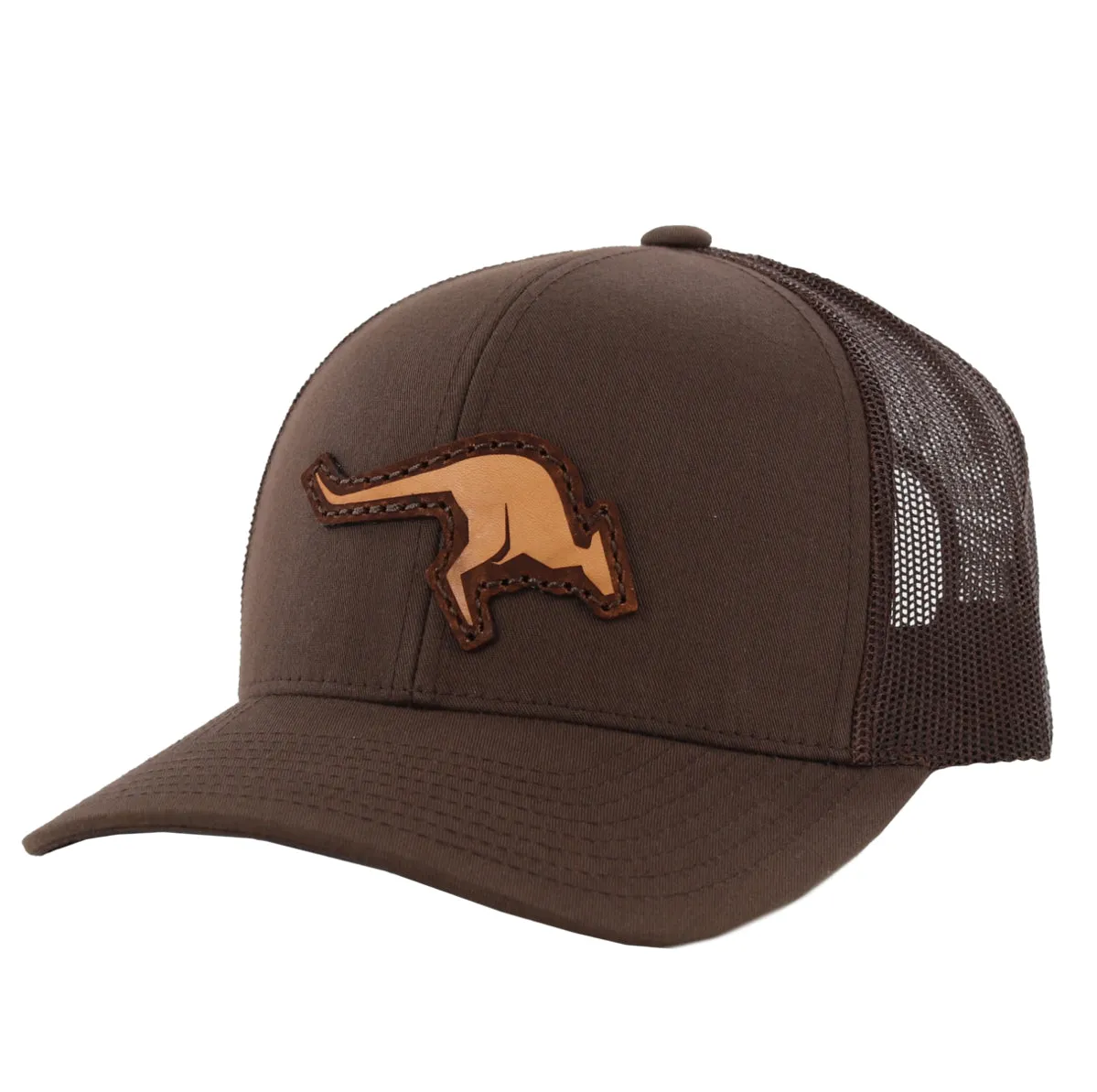 Kangaroo Leather Patch Hat