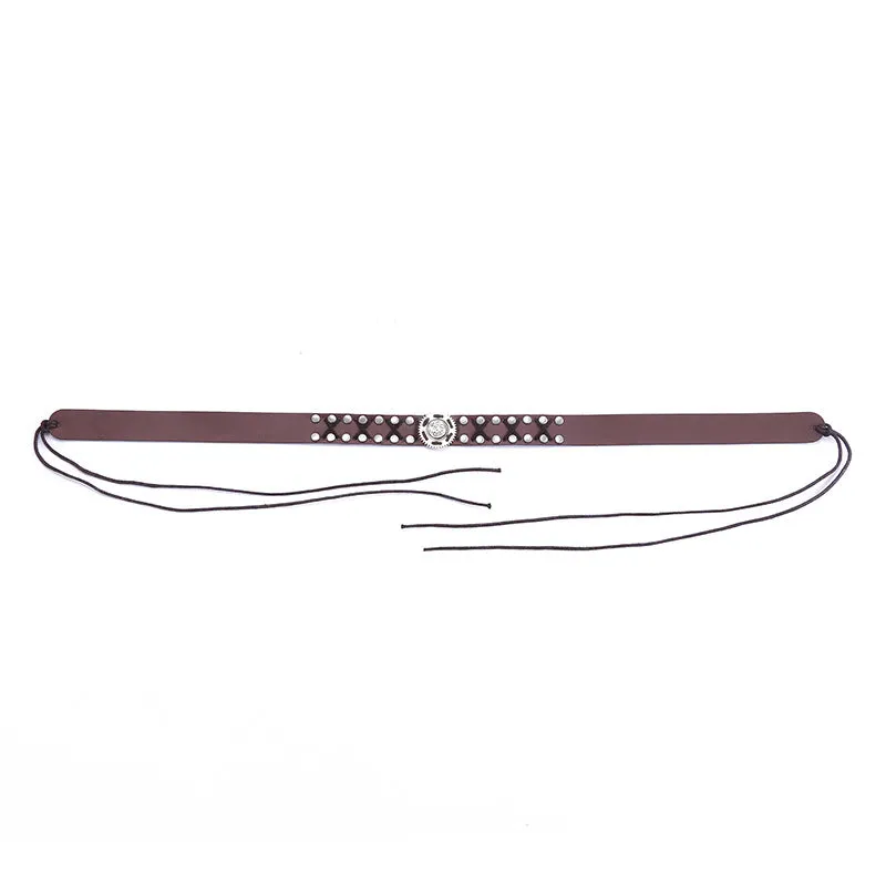 Leather Cowboy Hat Band