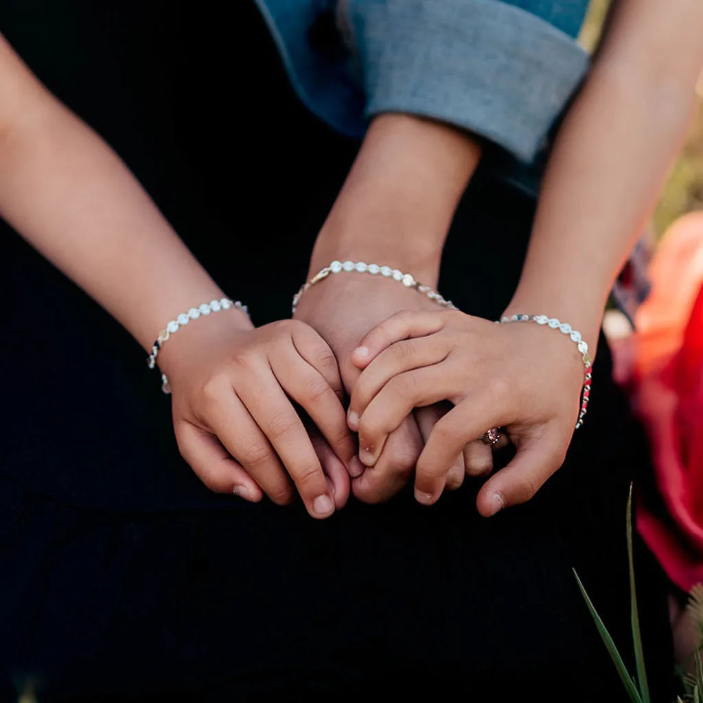 Luna Disc Chain Bracelet