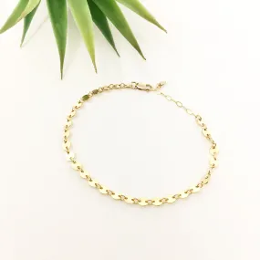Luna Disc Chain Bracelet