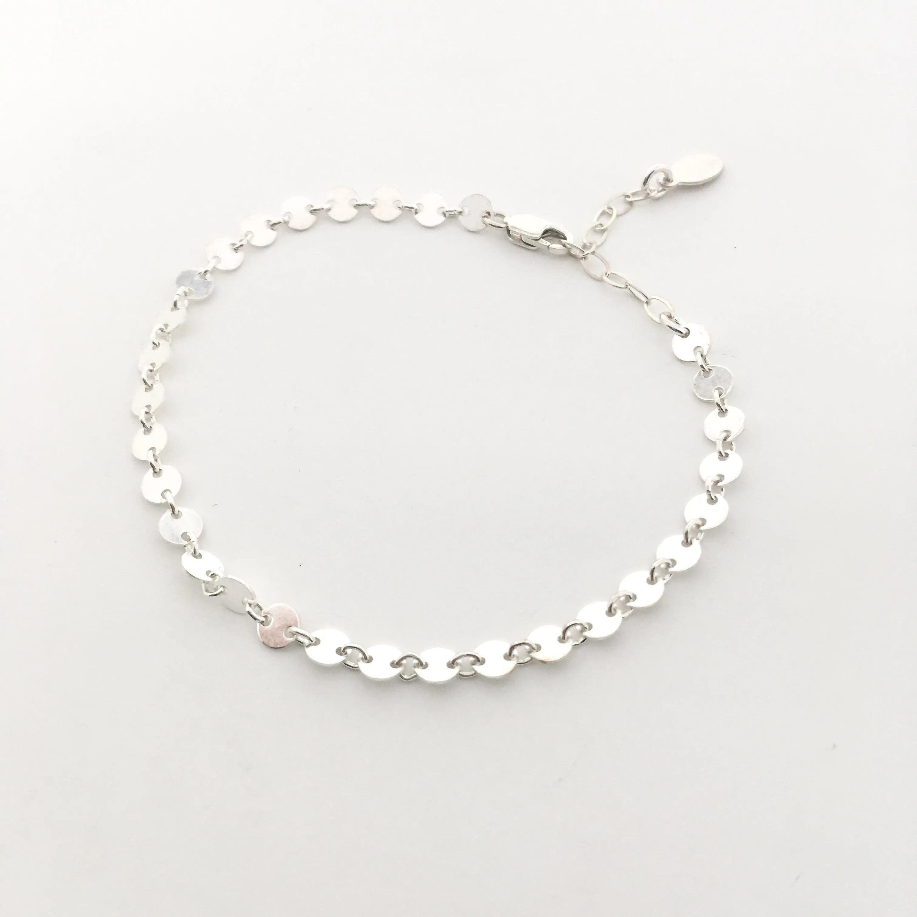 Luna Disc Chain Bracelet