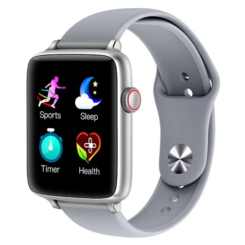 P8 1.4 inch Smart Watch Wristband Men Touch Fitness Tracker Blood Pressure Sleep Heart Rate Monitor Clock Women Smart Bracelet