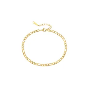 Paros Cuban Chain Link Anklet