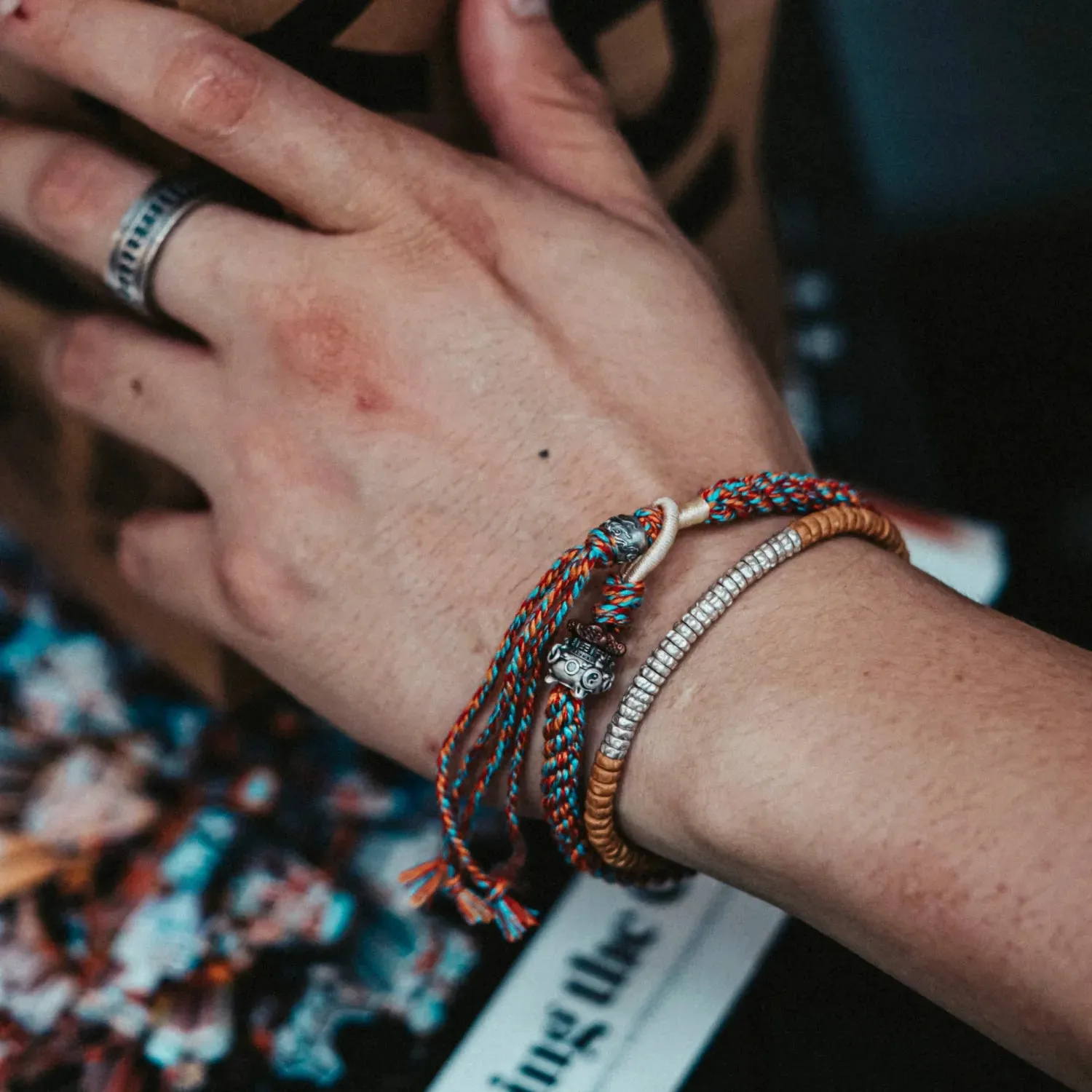 Platycladus Silver Bracelet