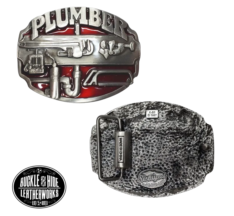 Plumbers Belt Buckle
