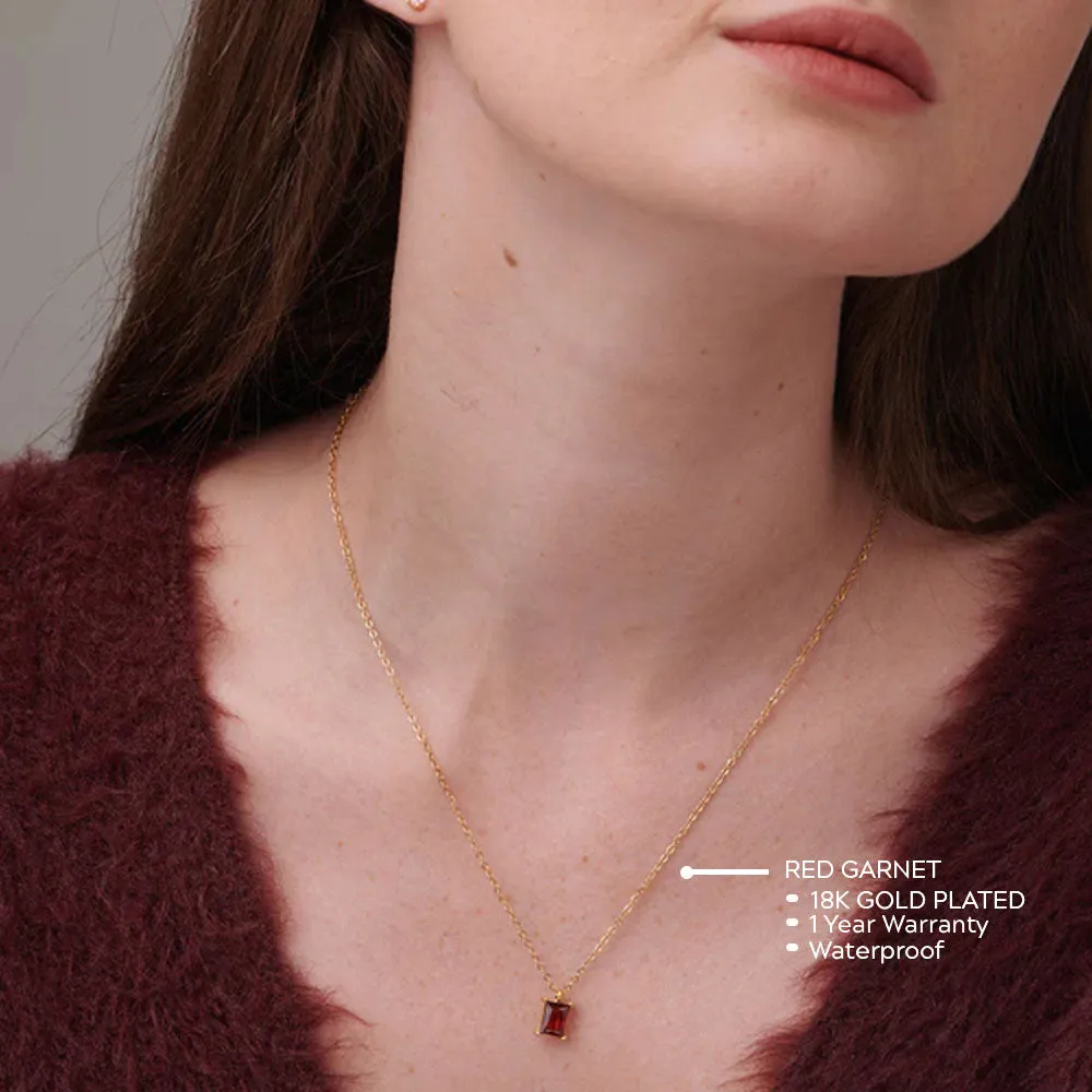 Red Garnet Necklace