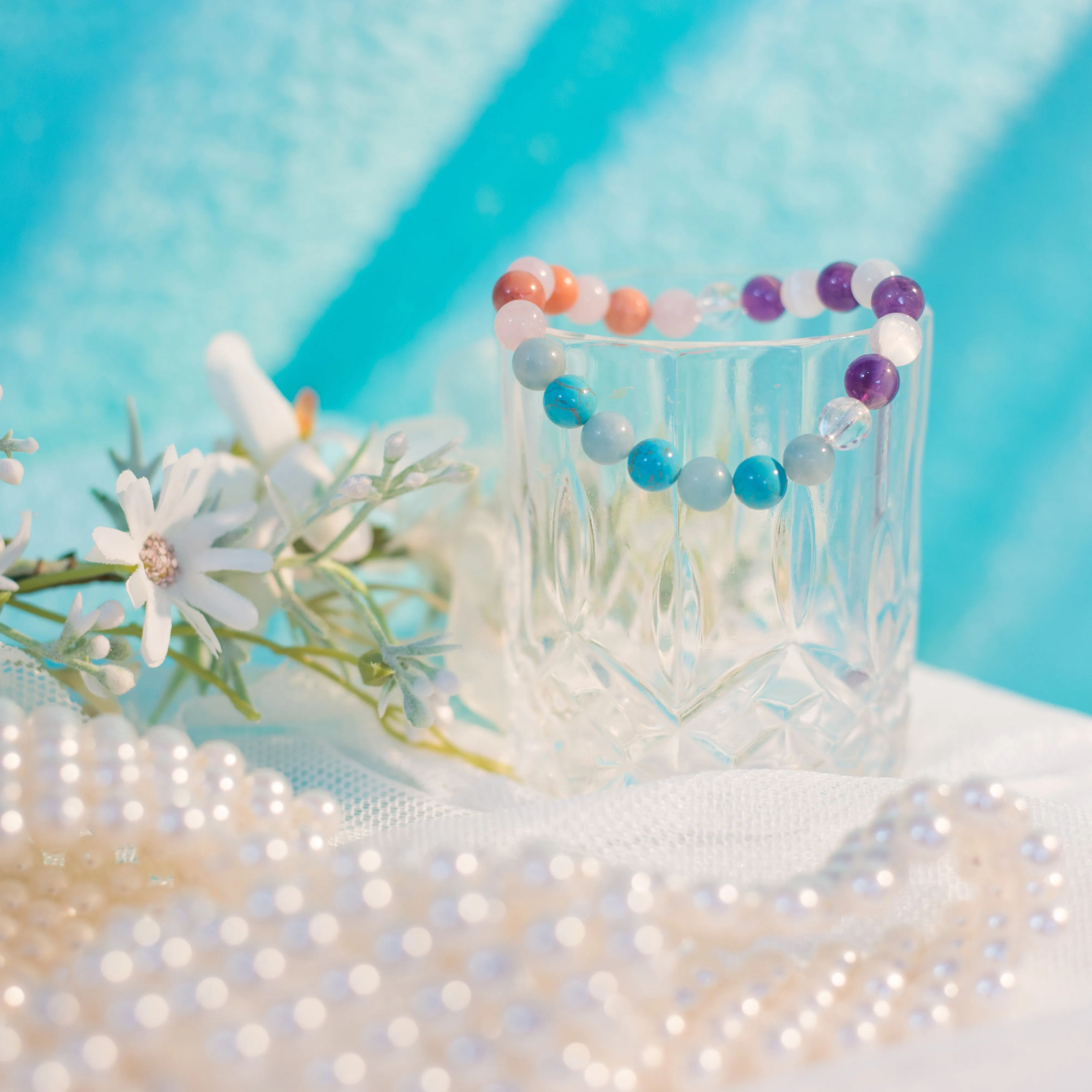 Relieve Stress Anxiety Crystal Bracelet