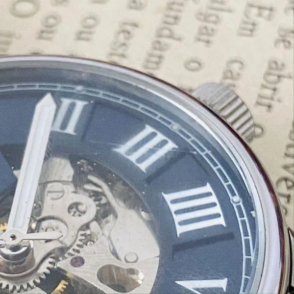 Rotary Skeleton Automatic Men's Women's Luxury