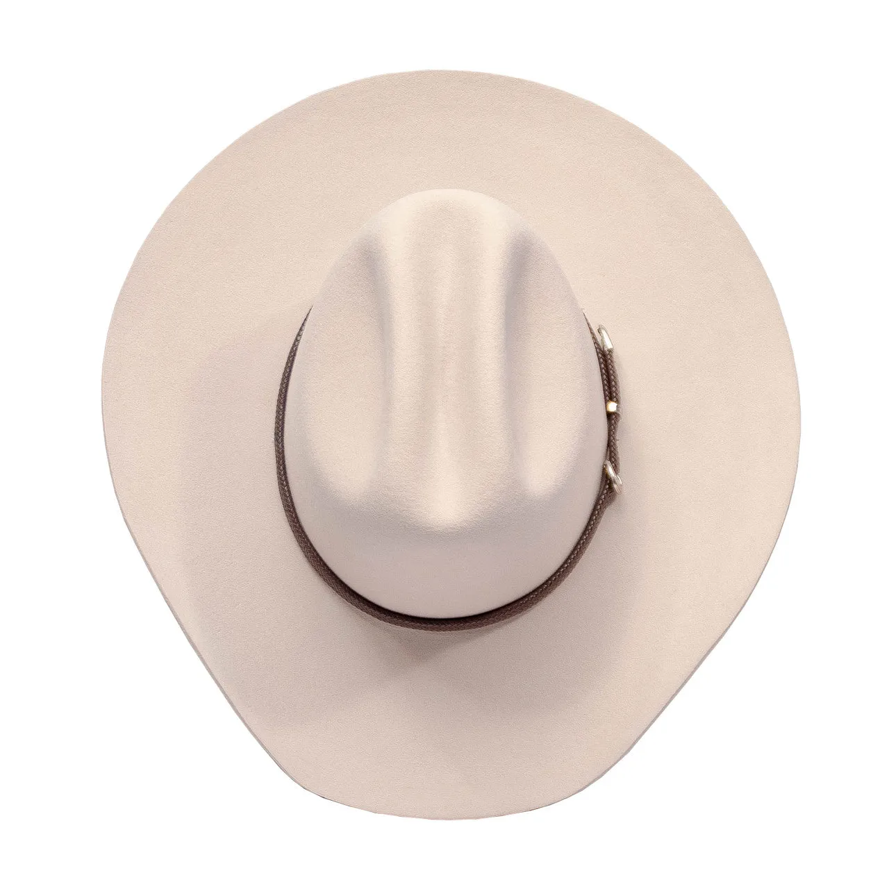 Saint Martin - "Cattleman" with Leather Band Cowboy Hat