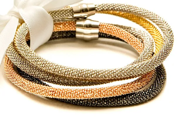Silver Amore Magnetic Bracelet
