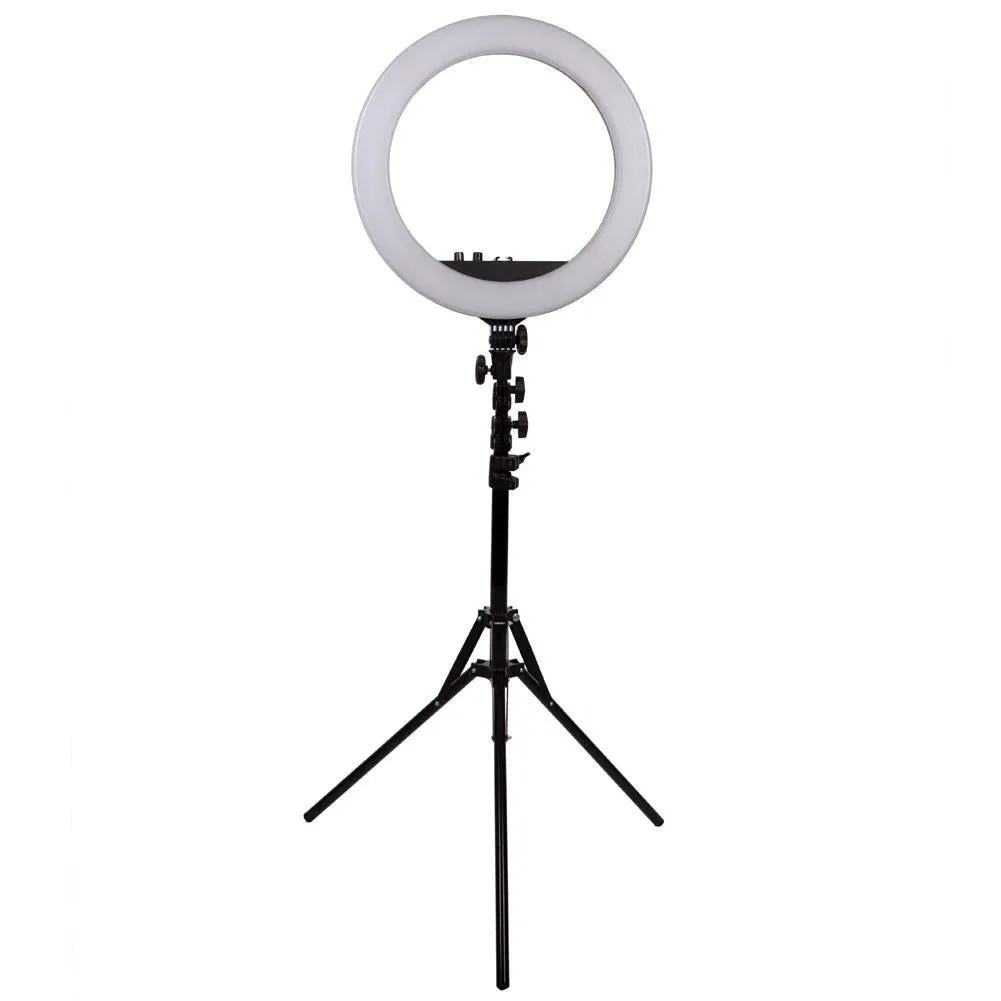 Spectrum Chroma Key Green Screen Pro Gaming 18" Ring Light Setup