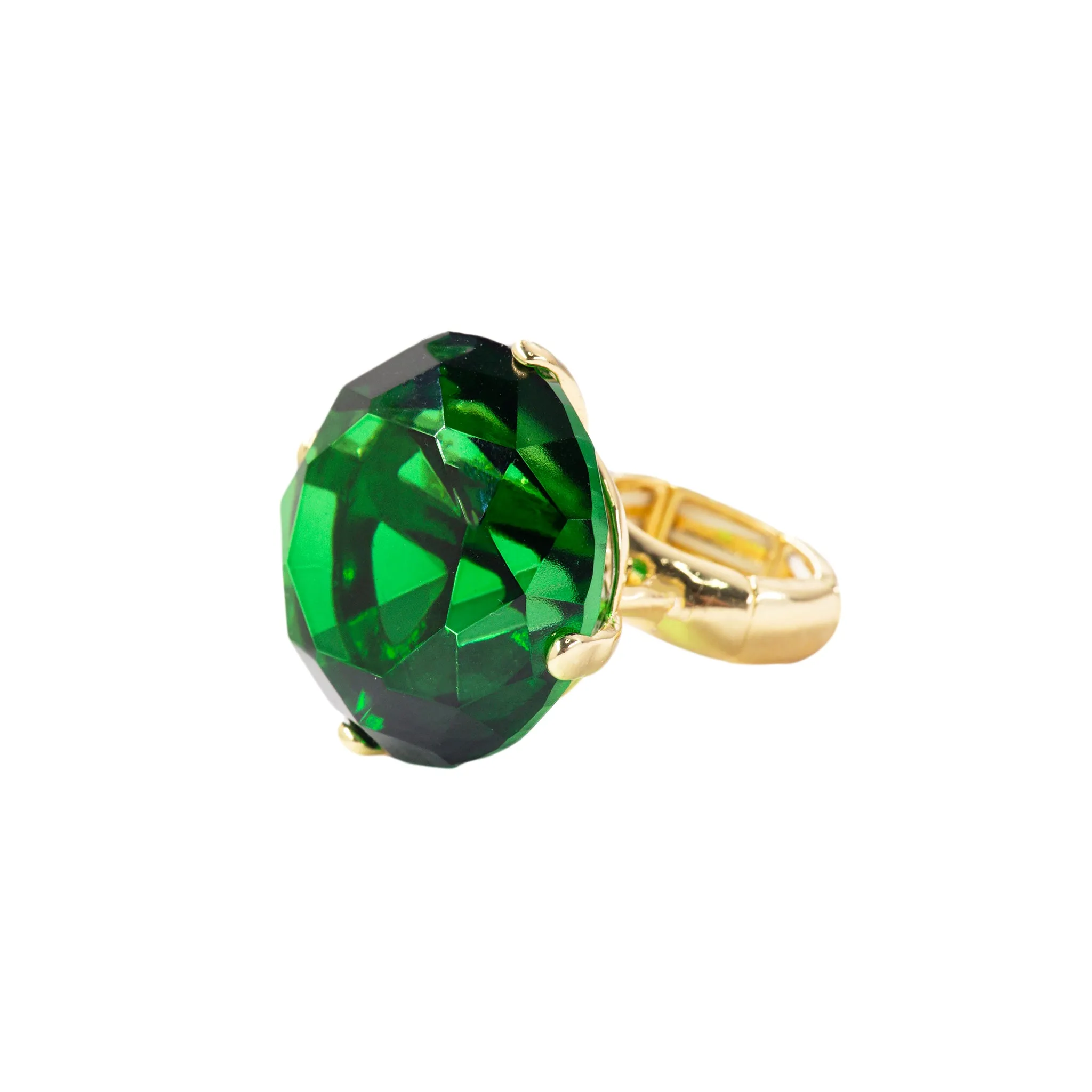 SPRING GREEN STATEMENT RING
