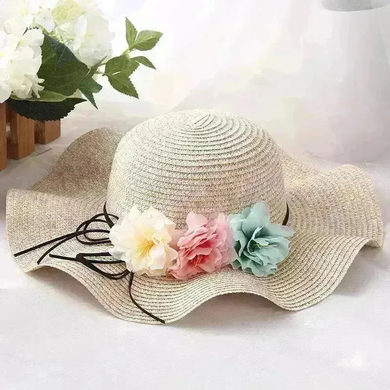 Summer wreath parent-child hat